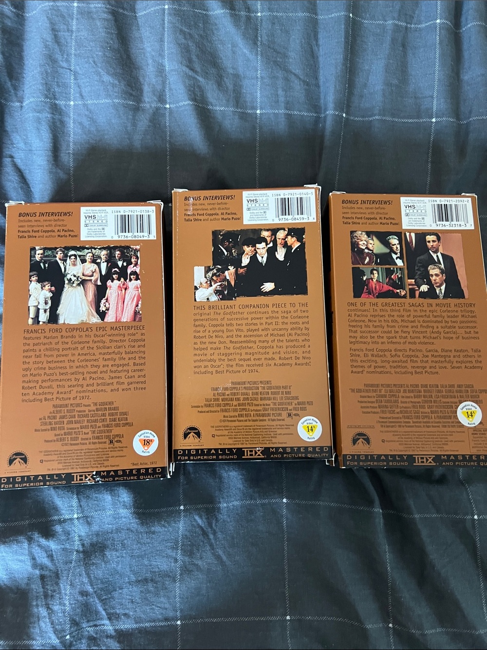 The Godfather Collection VHS Box Set - Picture 5 of 5